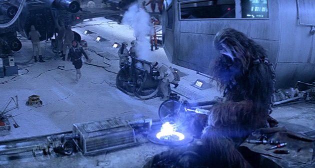 Star Wars welding chewbacca