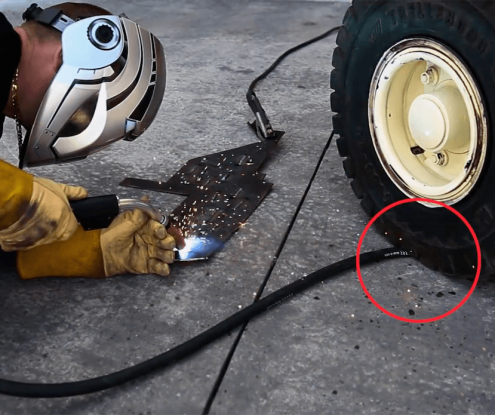 Cable-Highlight Lightning MIG gun Cable is Impact resistant