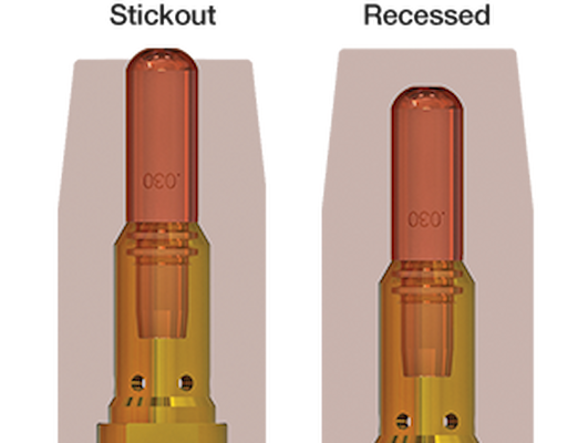 contact tip burnback