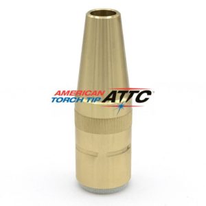 Nozzle Small Tapered 3/8" ID Flush Brass