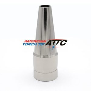 Nozzle 3/8" Tapered Plated Cu
